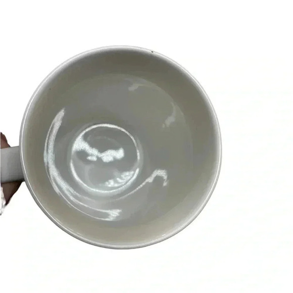 Starbucks 2015 White Gold Graffiti Lettering Ceramic Coffee Cup Mug 16 oz - Picture 6 of 7